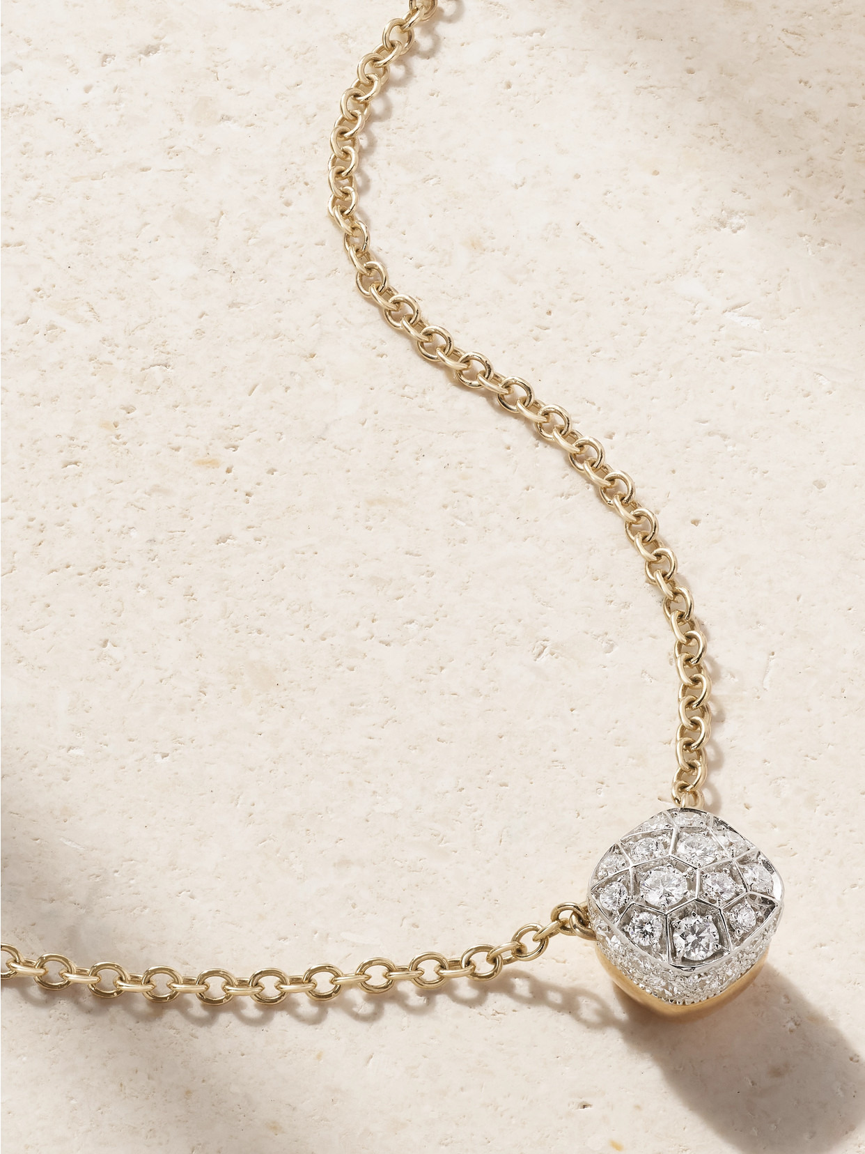 Nudo 18-karat Gold And White Gold Diamond Necklace - 1