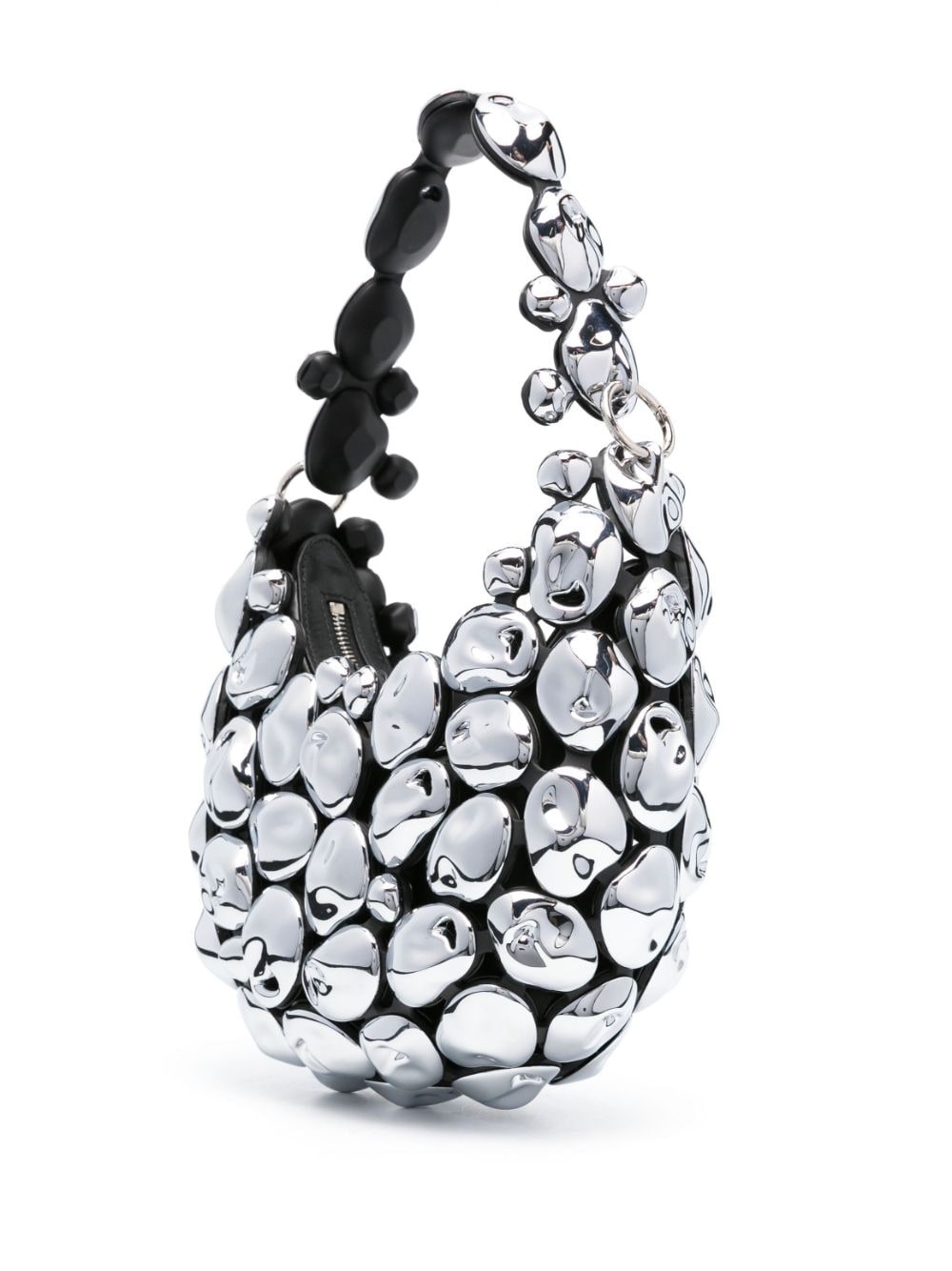 Stone Cloud metallic shoulder bag - 3