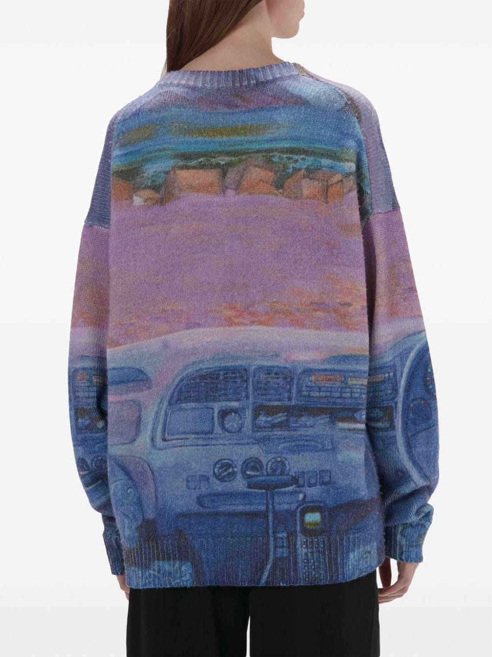 printed jumper - 4