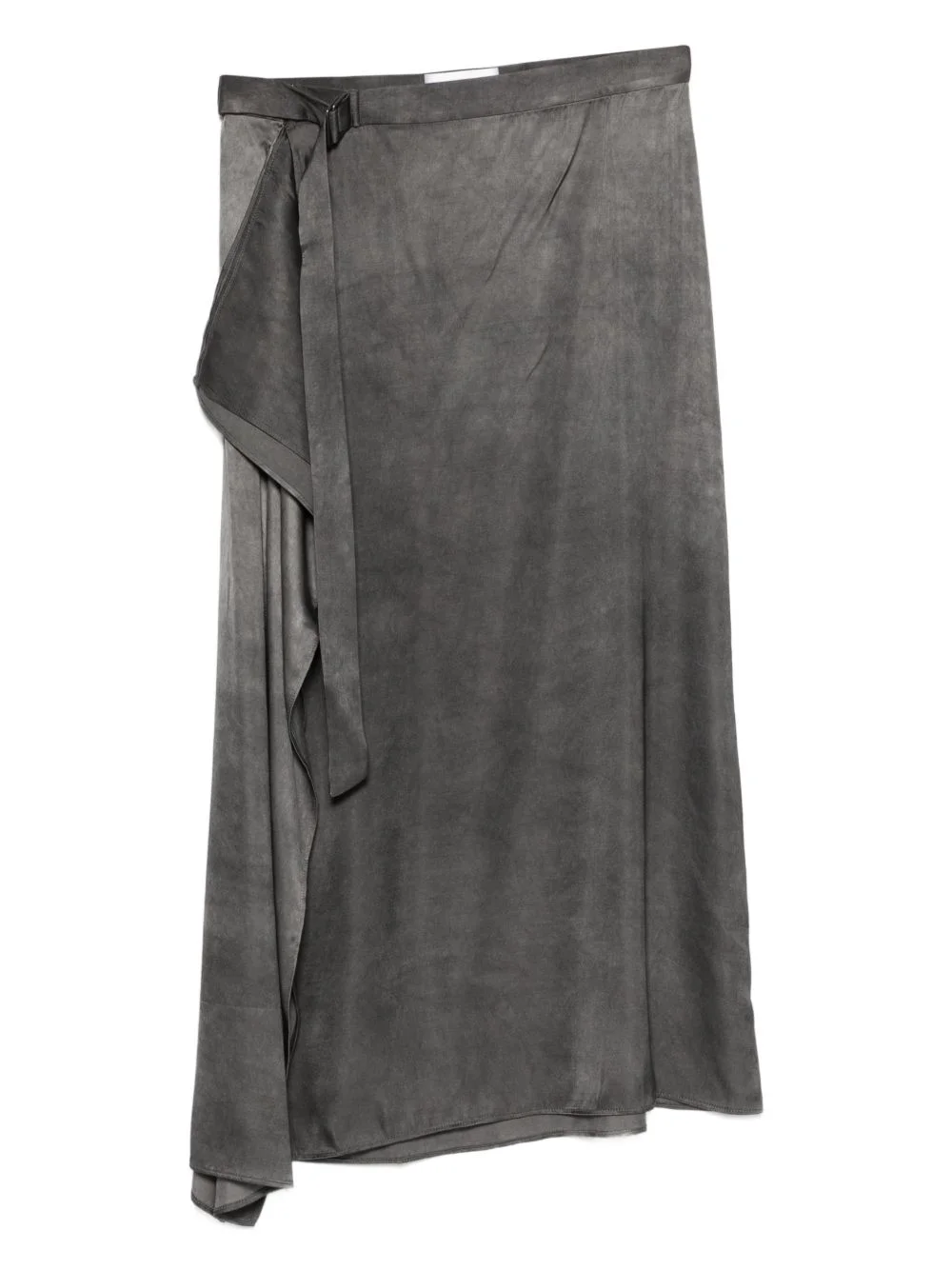 Scala ruffle-detail midi skirt - 1