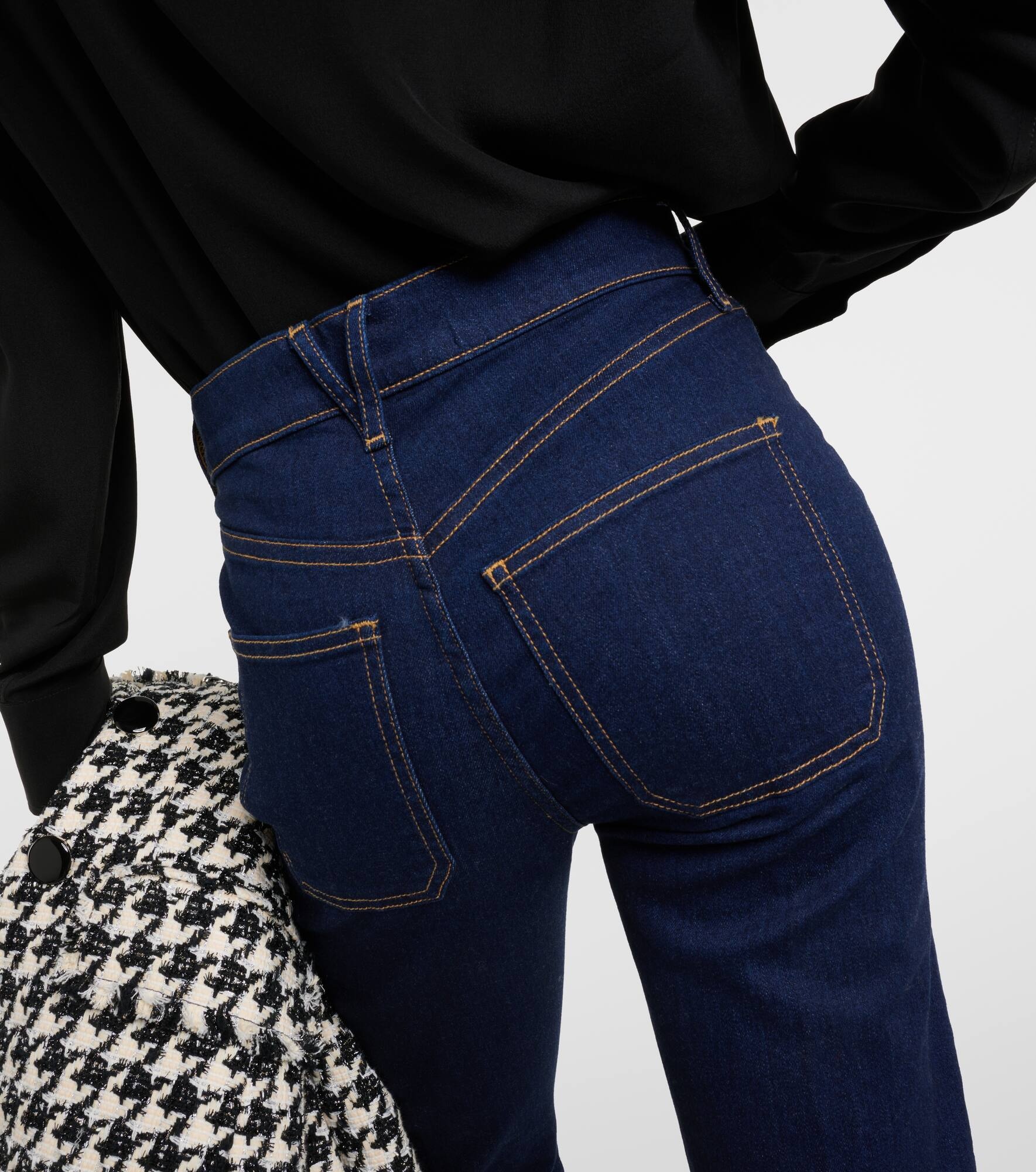 Carson cropped flared jeans - 6