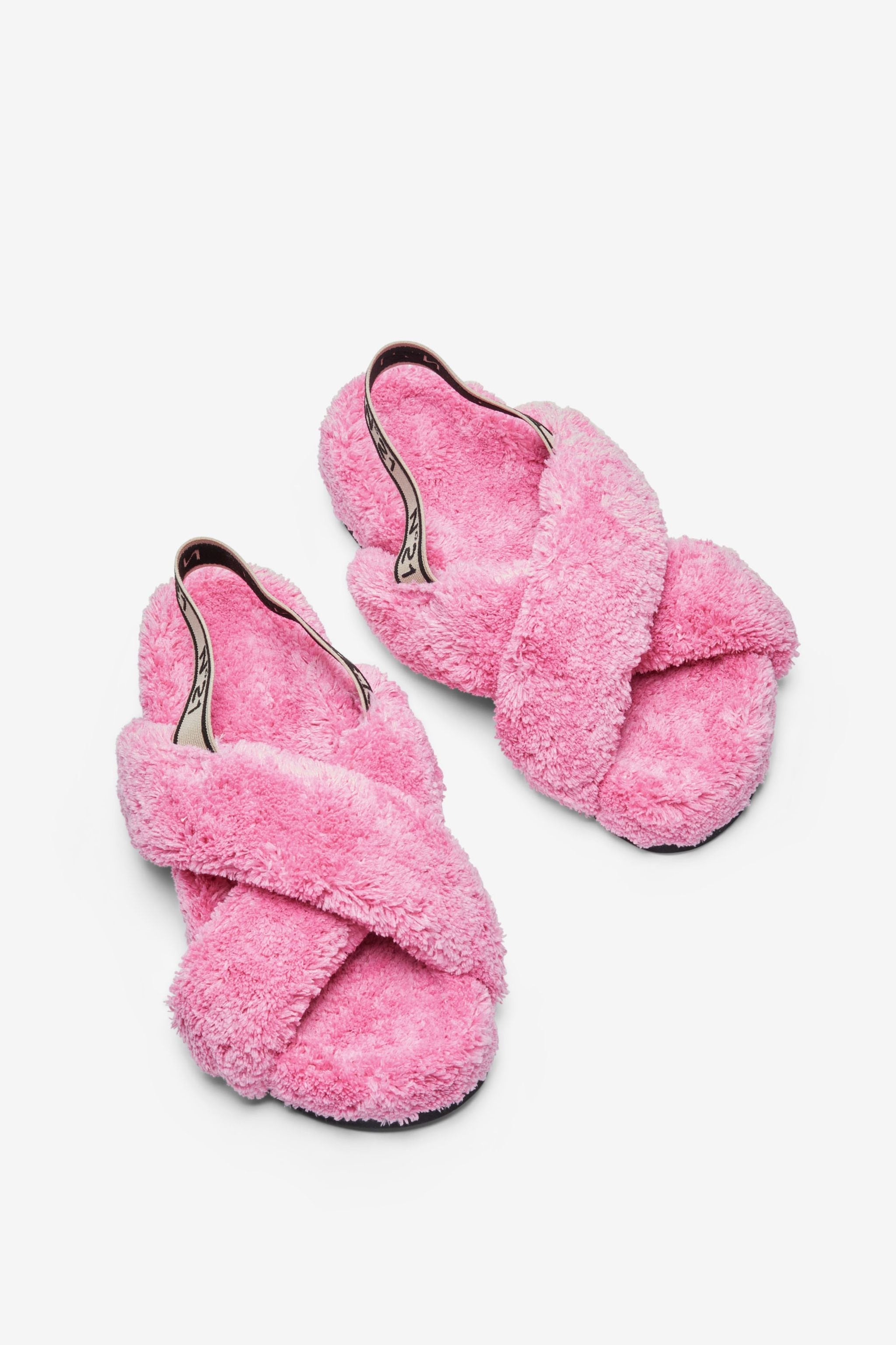 SLINGBACK TERRY SANDALS - 5