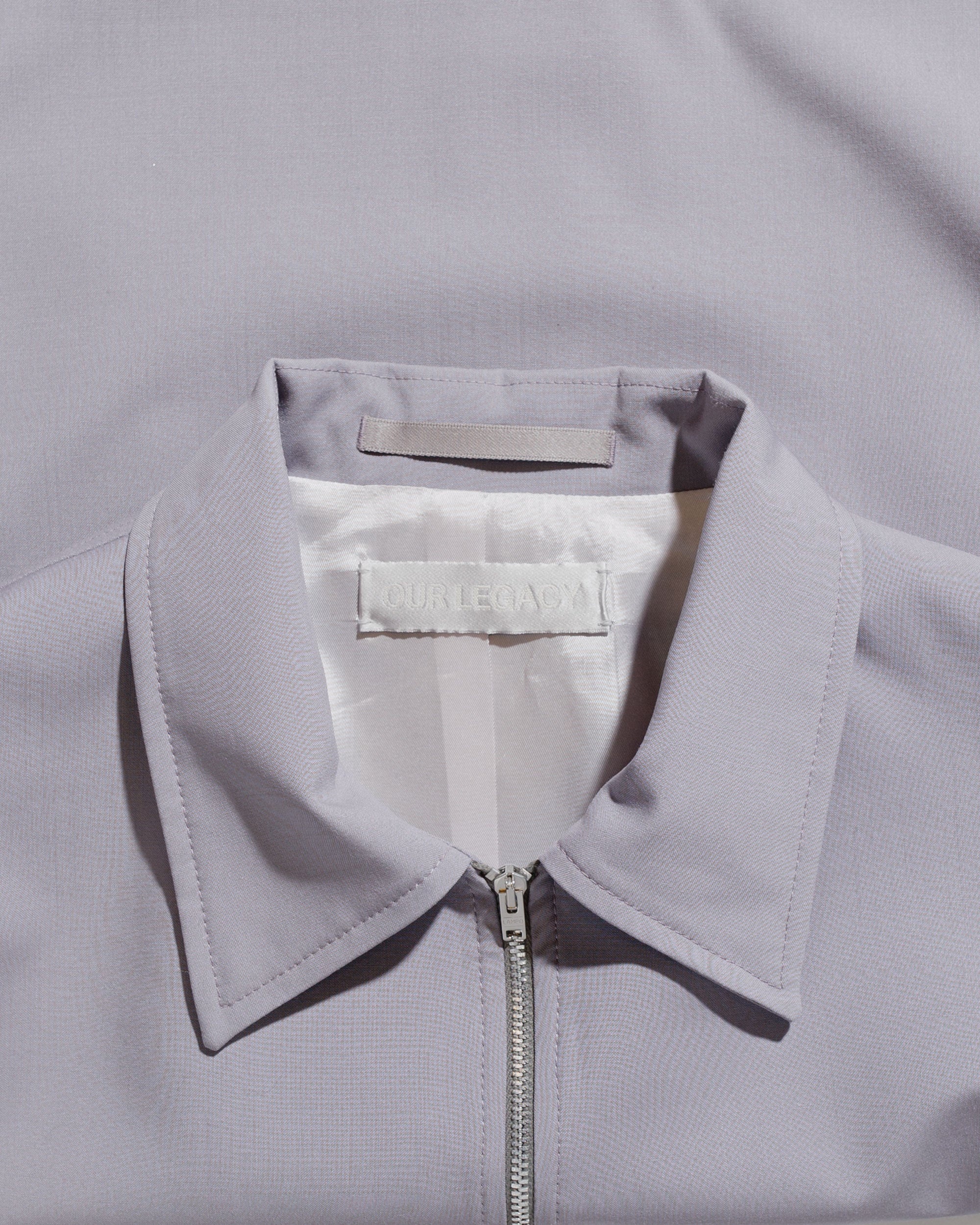 Mini Jacket Dusty Lavender High Twist Wool - 5