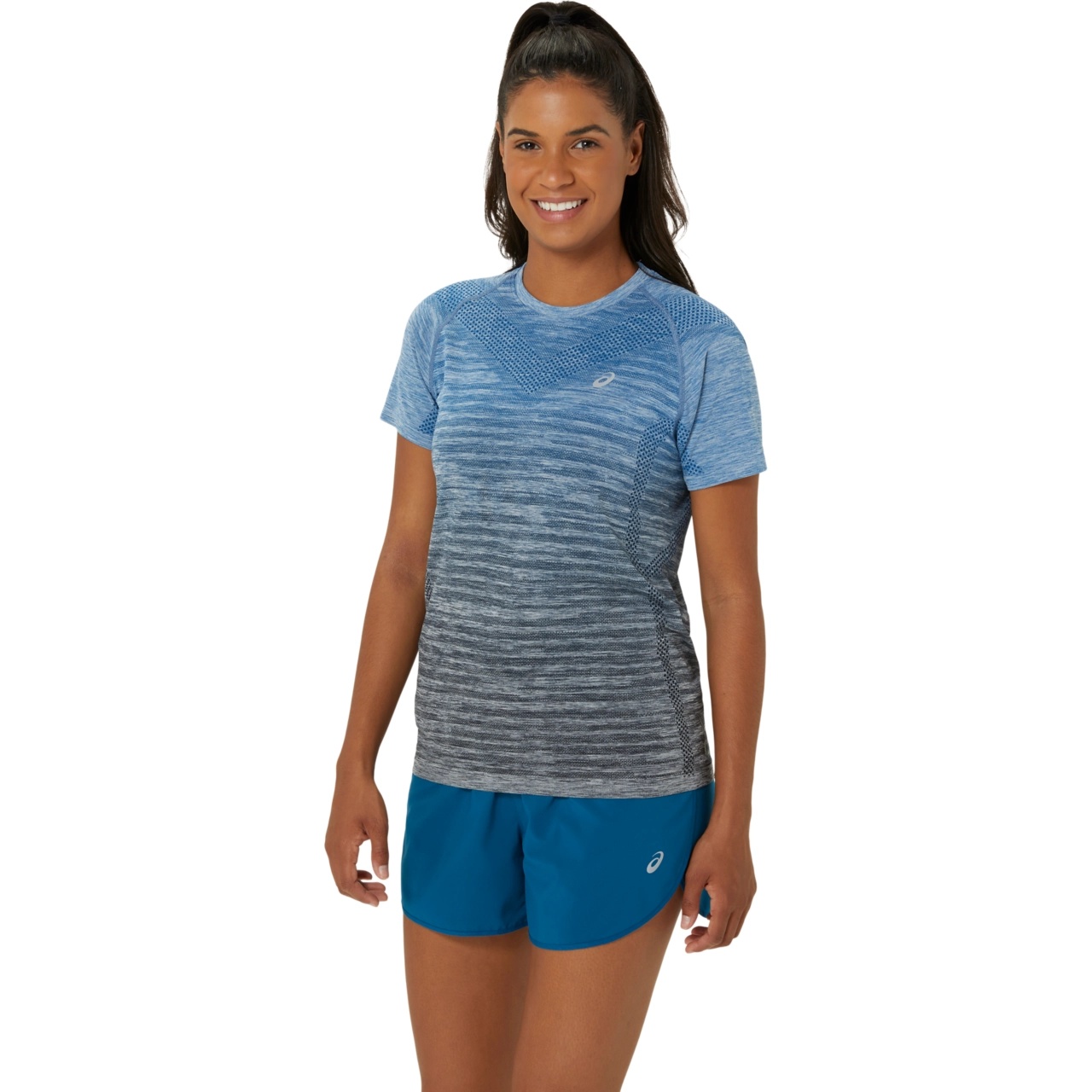 WOMEN'S SEAMLESS SHORT SLEEVE TOP - 3