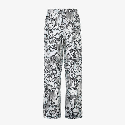 FENDI Fendi Roma Joshua Vides silk pants outlook