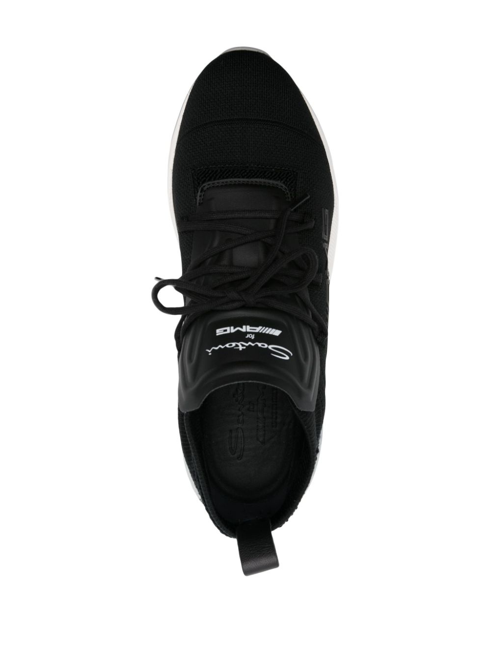 x AMG elasticated-panel sneakers - 4