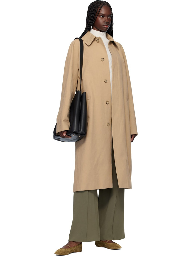 A.P.C. Beige Edouard Trench Coat outlook