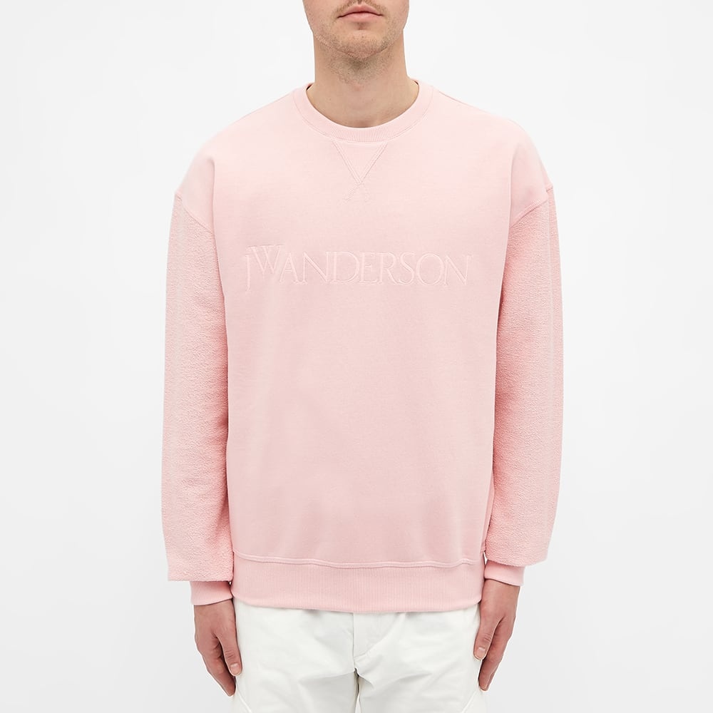 JW Anderson Reverse Sleeve Logo Crew Sweat - 5