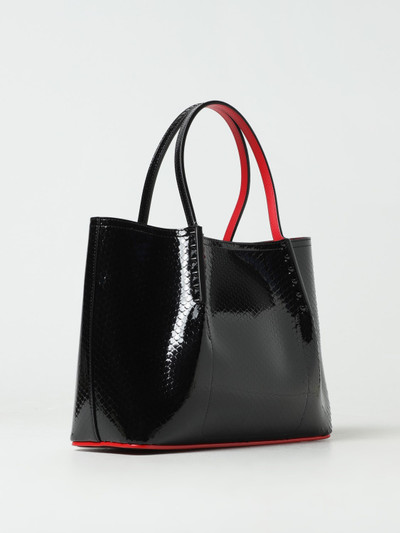 Christian Louboutin Christian Louboutin Cabarock bag in embossed patent leather outlook