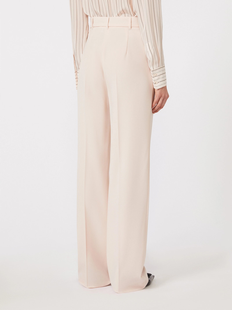 Wool crepe trousers - PINK 4