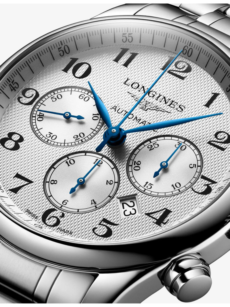 Longines L2.859.4.78.6 Master Collection Chronograph Stainless-Steel Automatic Watch outlook