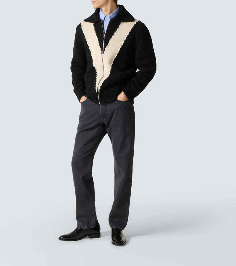 Valentino Mid-rise straight jeans outlook