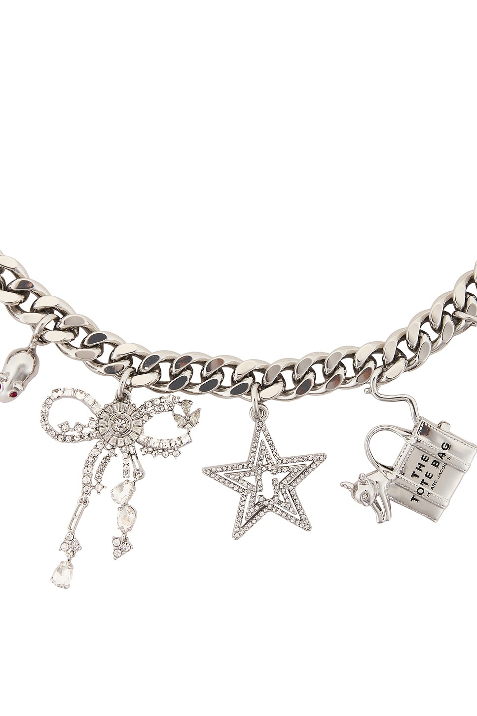 Marc Jacobs Cats Out Of The Bag Charm Necklace | revolve