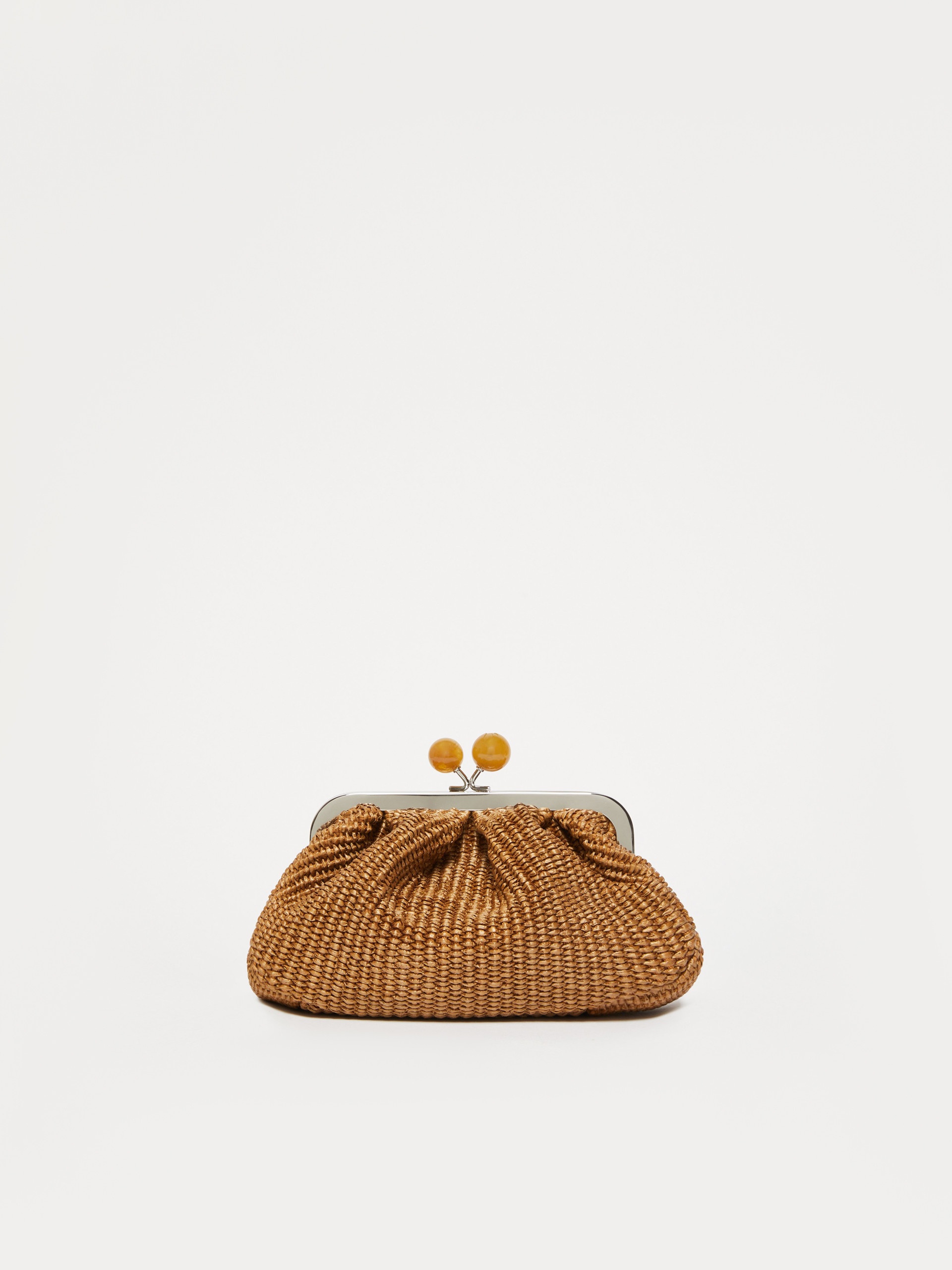PALMAS Small raffia-effect Pasticcino Bag - 3
