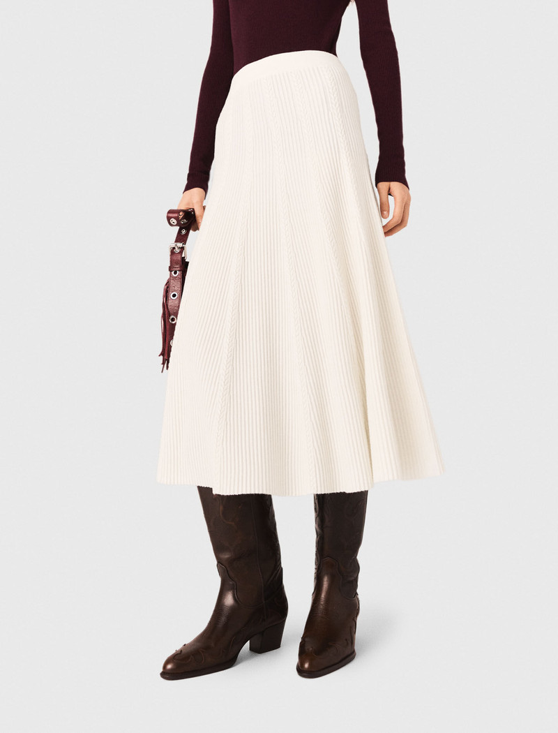 Long knit skirt 5