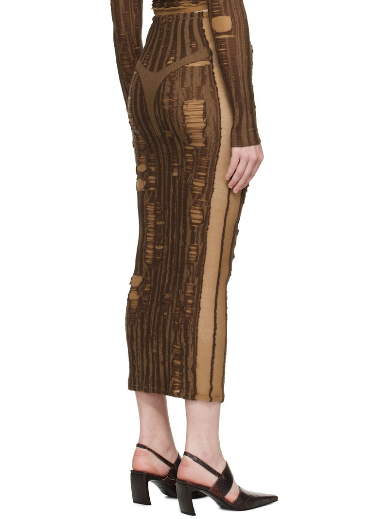 Brown M-Calina Midi Skirt 3