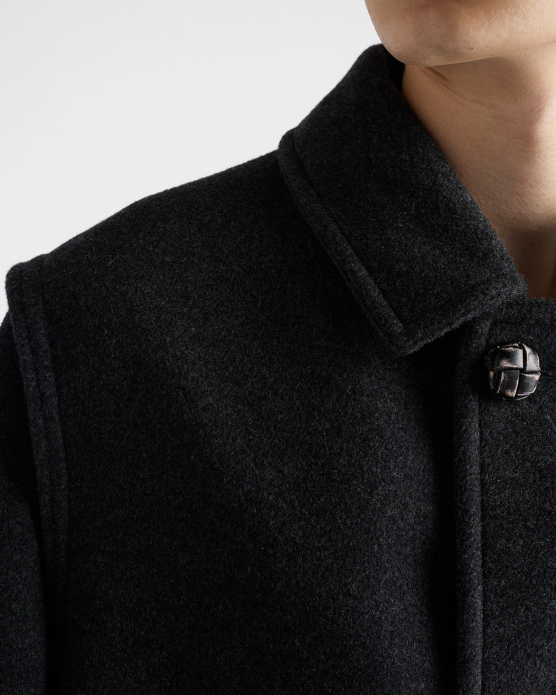 Wool and cashmere coat 4