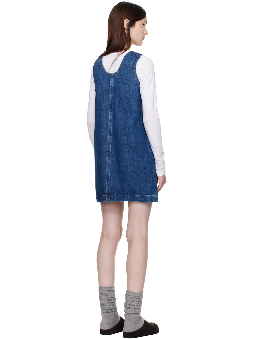 Blue Dominic Denim Minidress - 3