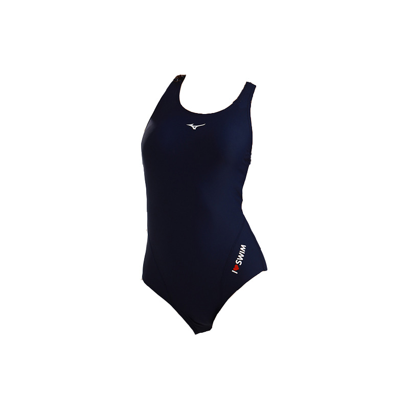 (WMNS) Mizuno Nylon One Piece Swimsuit 'Black' N2CA1352 - 5