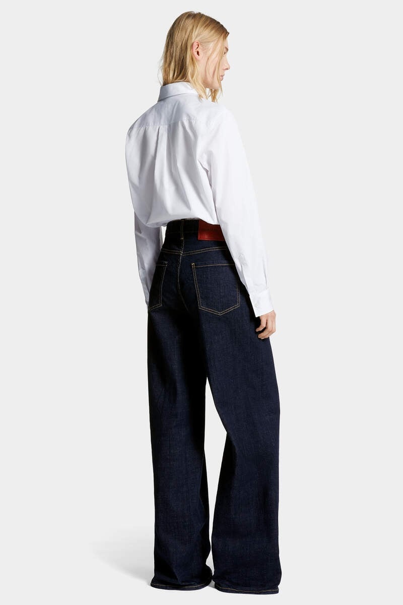 DARK RINSE WASH TRAVELLER JEANS - 4