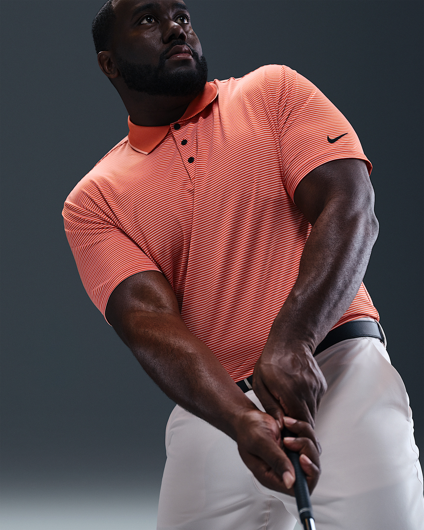 Nike Tour Men's Dri-FIT Striped Golf Polo - 11