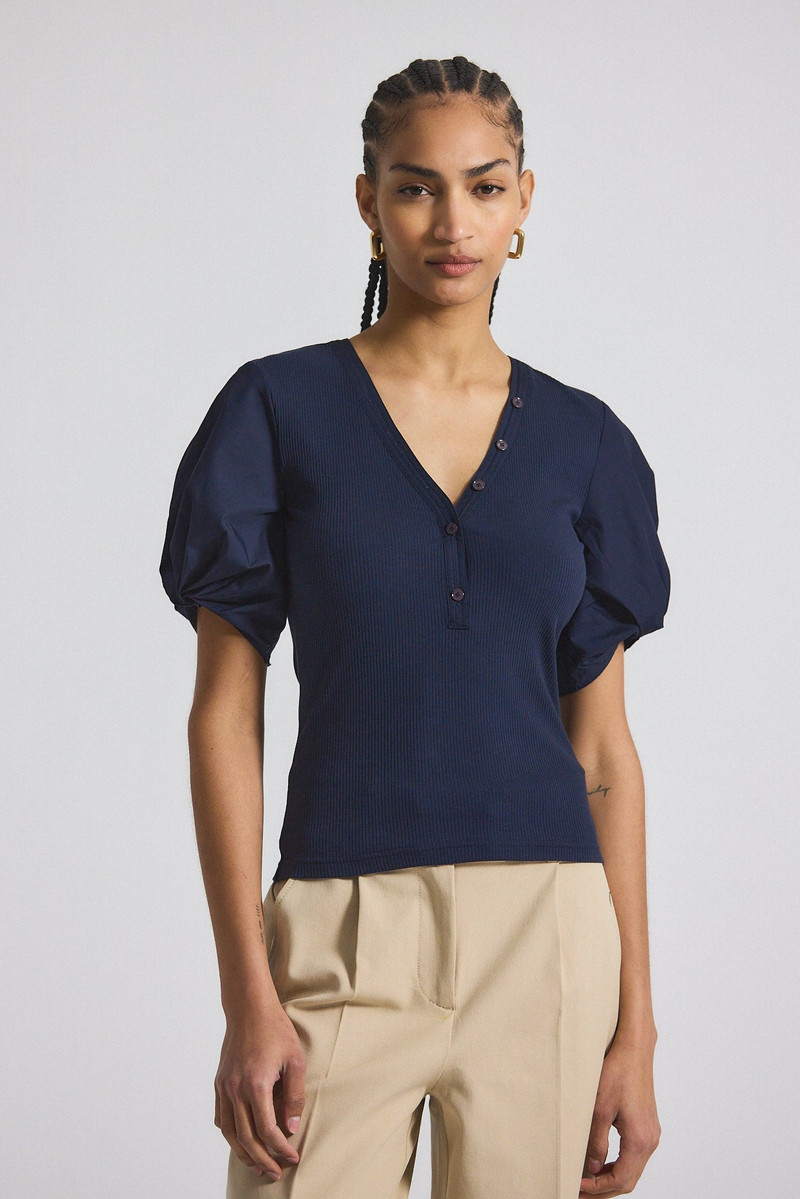 FALLON MIXED MEDIA TEE 1