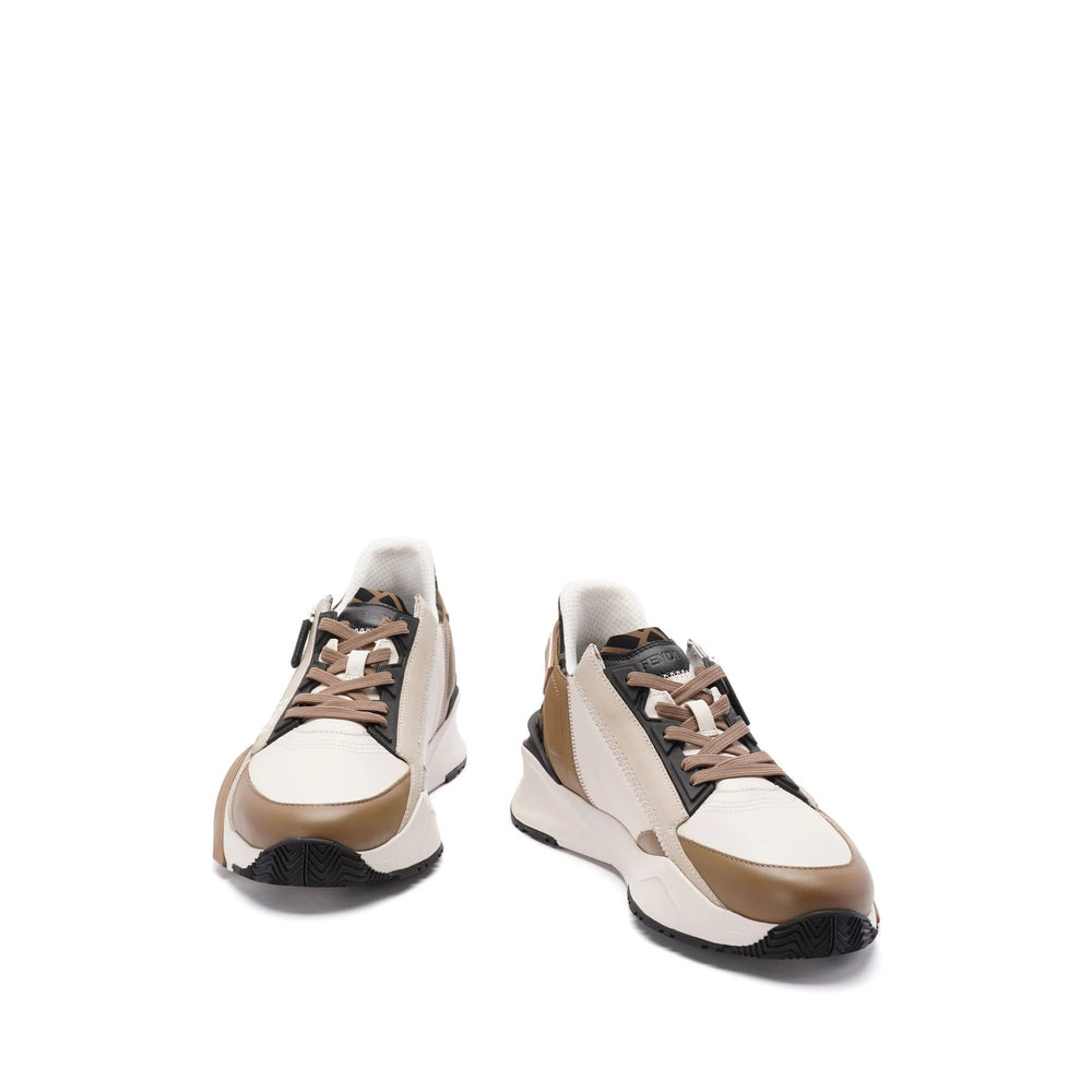 Fendi Neutrals Trainers - Low-Tops Men - 4