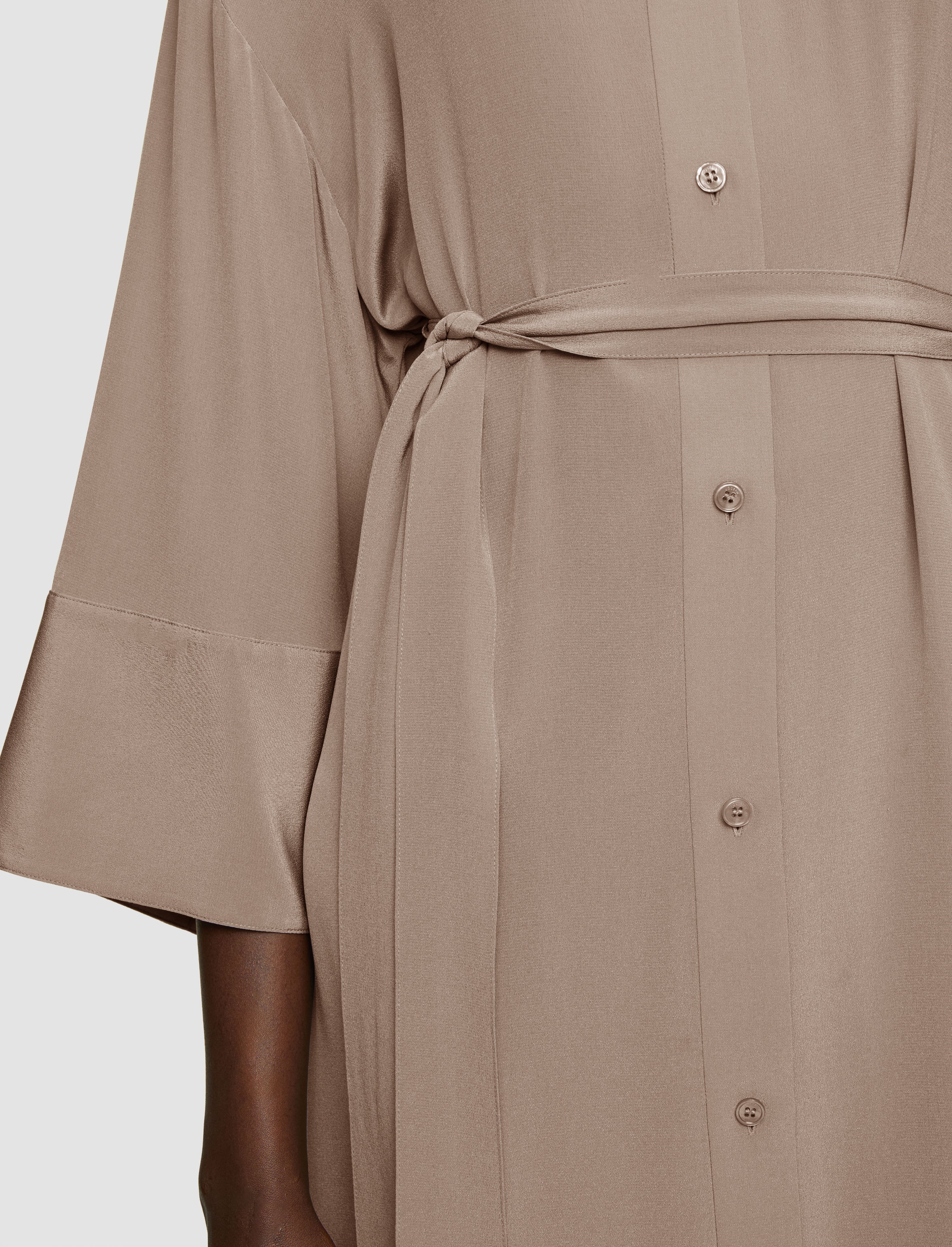 Darius Crepe de Soie Silk Dress - 5