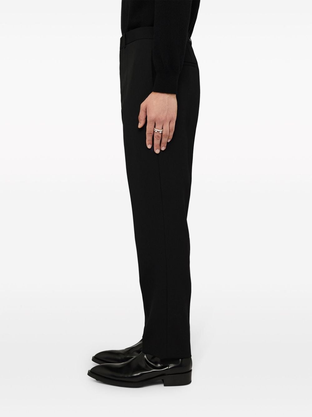 wool tailored trousers - 3