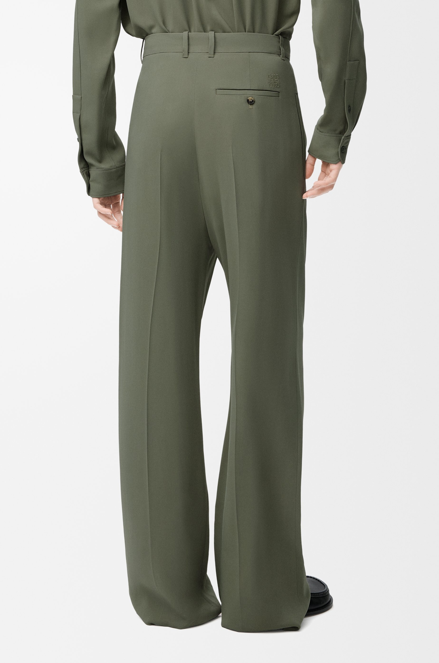 Trousers in viscose blend - 4