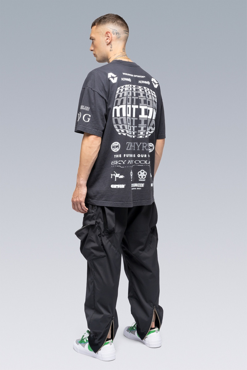 FIS6-RS Cotton Short Sleeve T-shirt Black 5