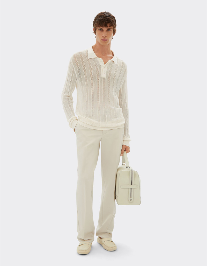 Ferrari Chinos in cotton gabardine outlook