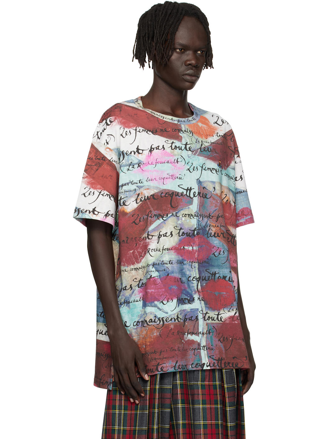 Multicolor Oversized T-shirt - 2