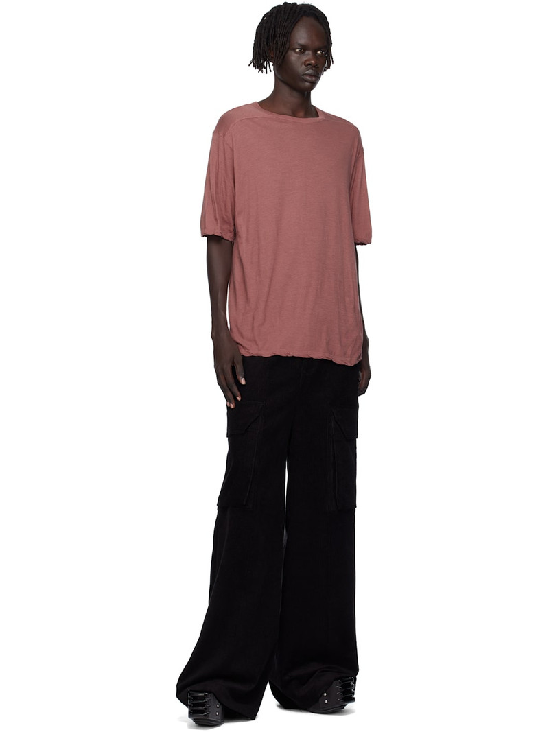 Rick Owens Pink Concordians Brad T-shirt outlook