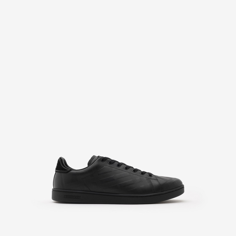 Embossed Check Leather Set Sneakers​ 1
