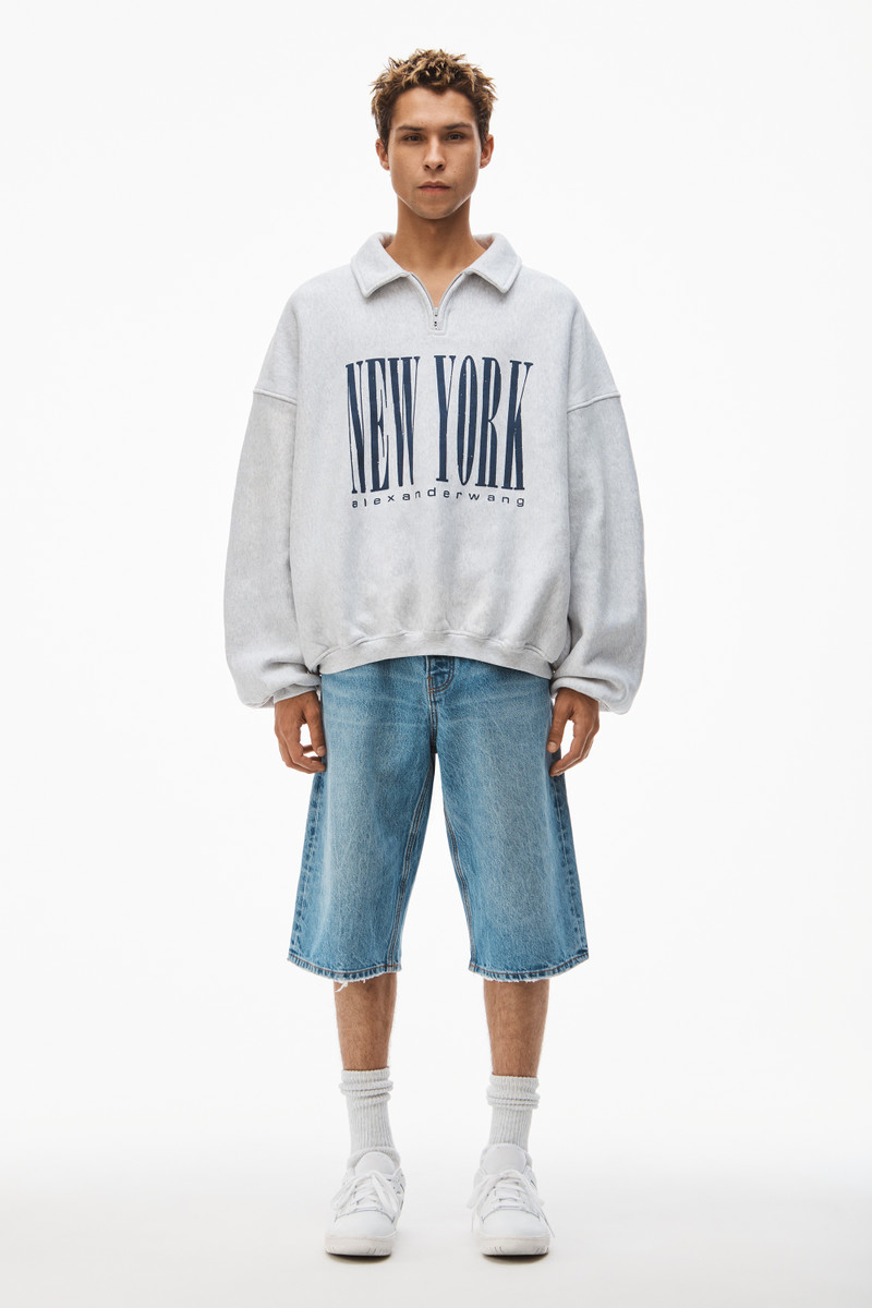 Alexander Wang NY PUFF GRAPHIC SWEATSHIRT IN TERRY outlook