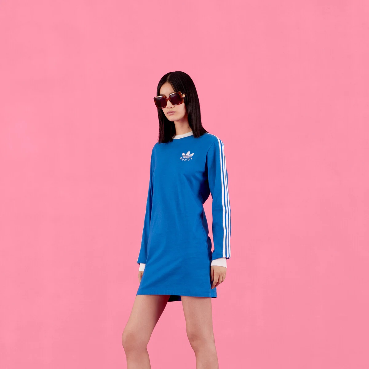 adidas x Gucci T-shirt dress - 7