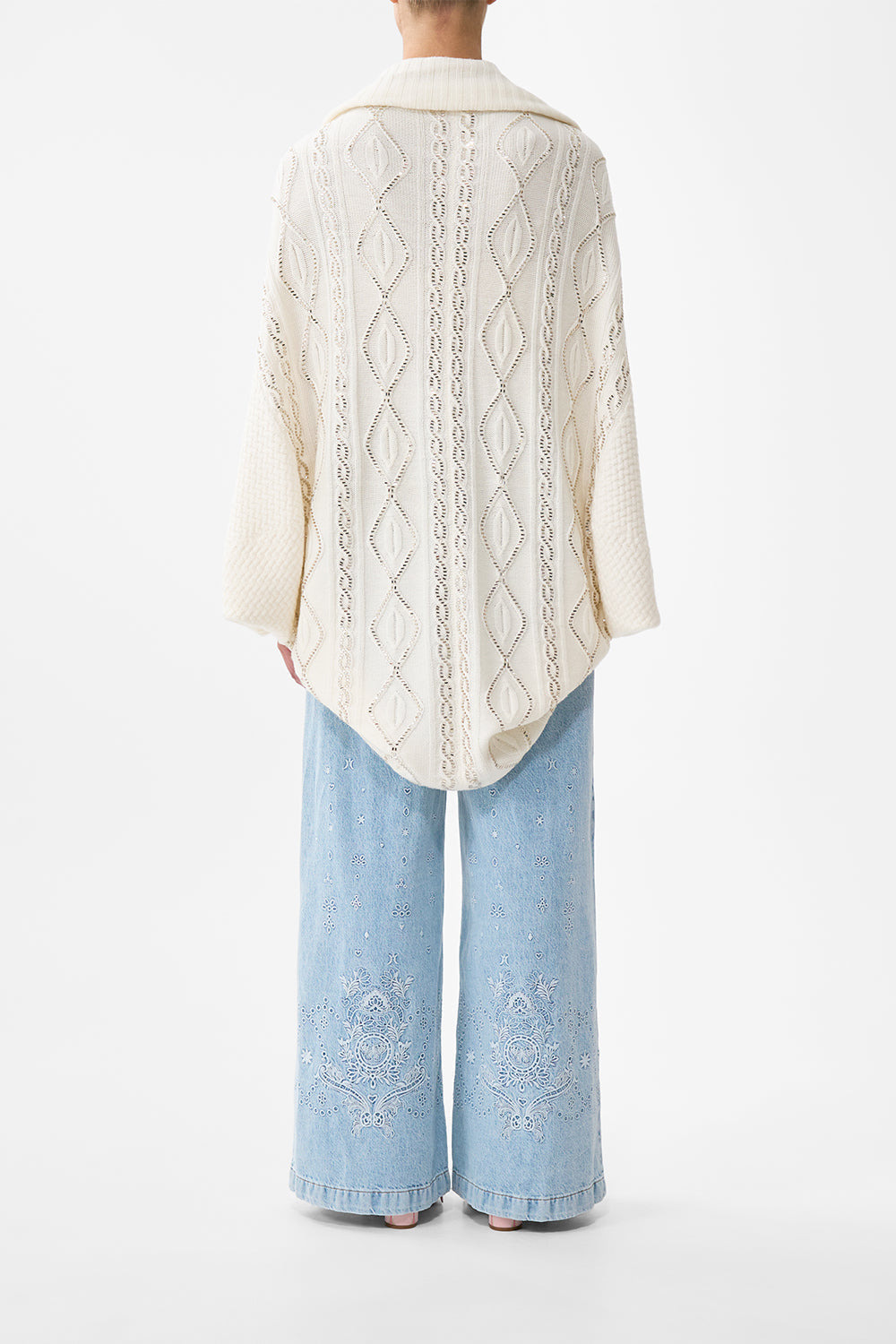 CABLE KNIT LAYER - 3