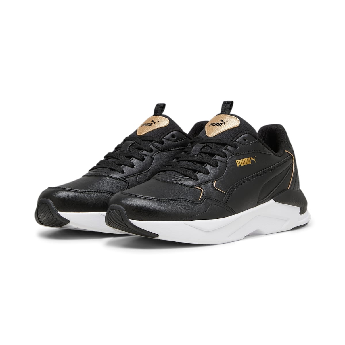 (WMNS) PUMA X-Ray Speed Lite Pop Up Metallics 'Black' 394761-01 - 3