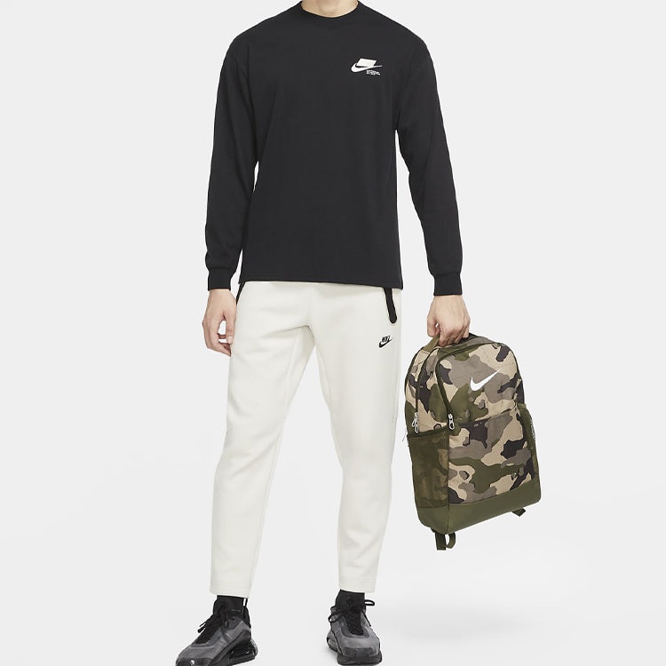 Nike Brasilia 9.0 All Over Print Backpack 'Camo Green' DB1161-247 - 6