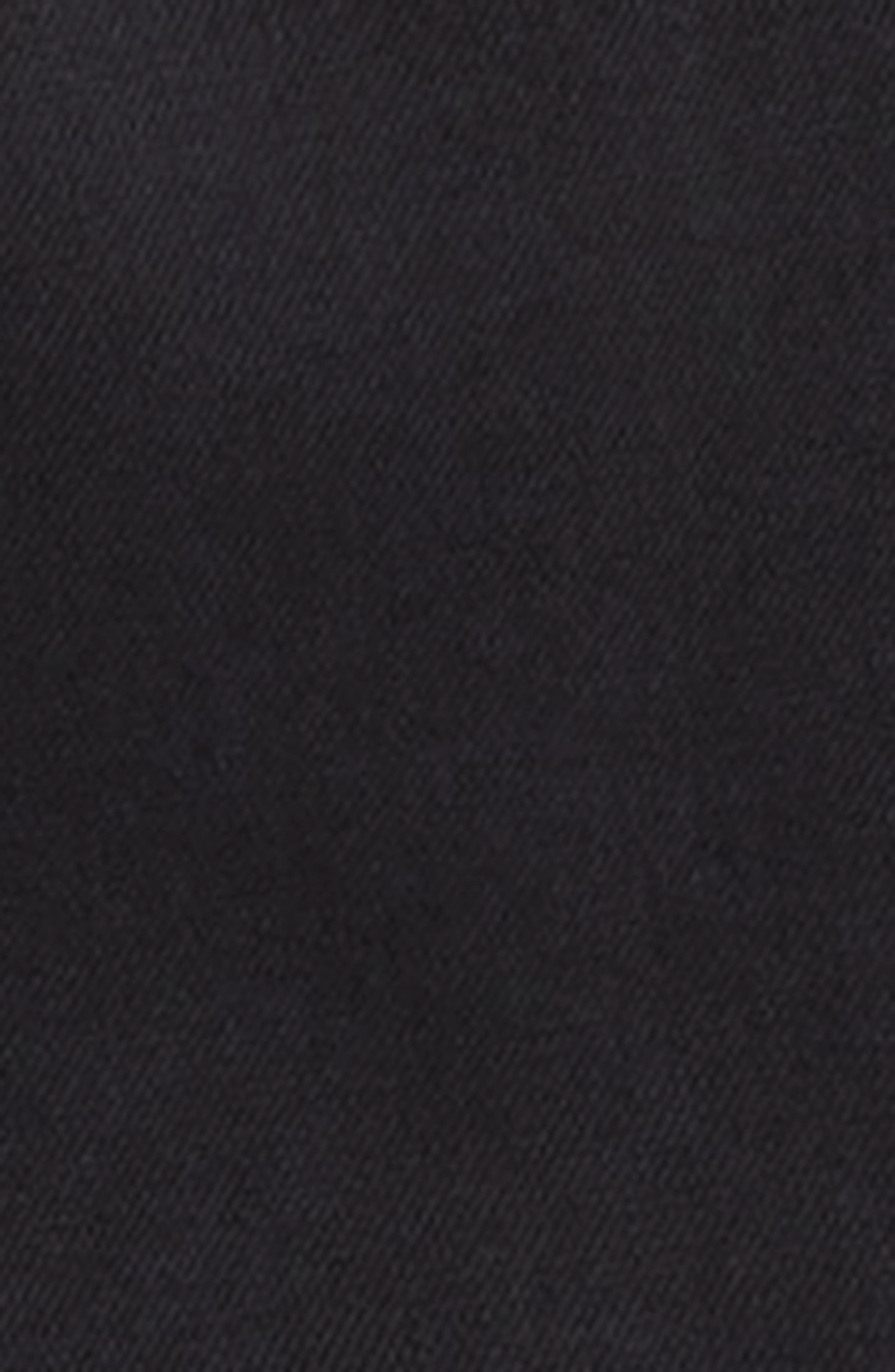 Dolce&Gabbana Pintuck Stretch Virgin Wool Straight Leg Pants in N0000 Nero at Nordstrom - 6