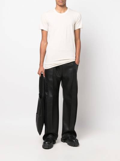 Rick Owens longline cotton T-shirt outlook