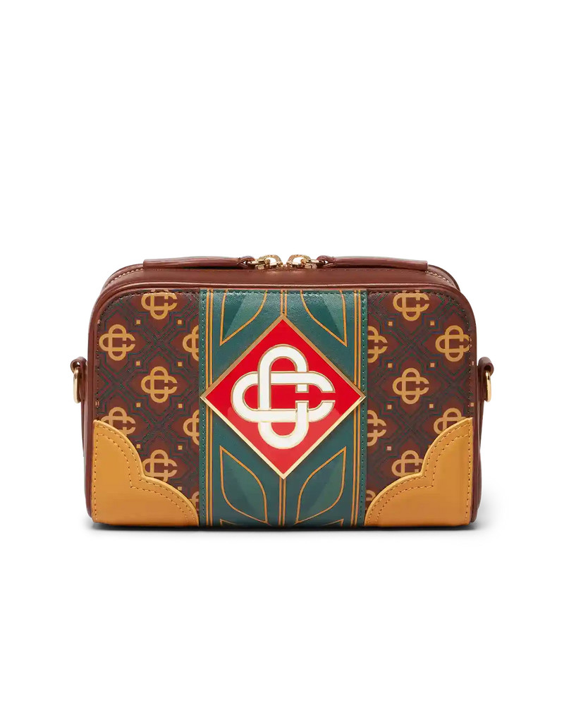 Brown Monogram Crossbody Bag 1