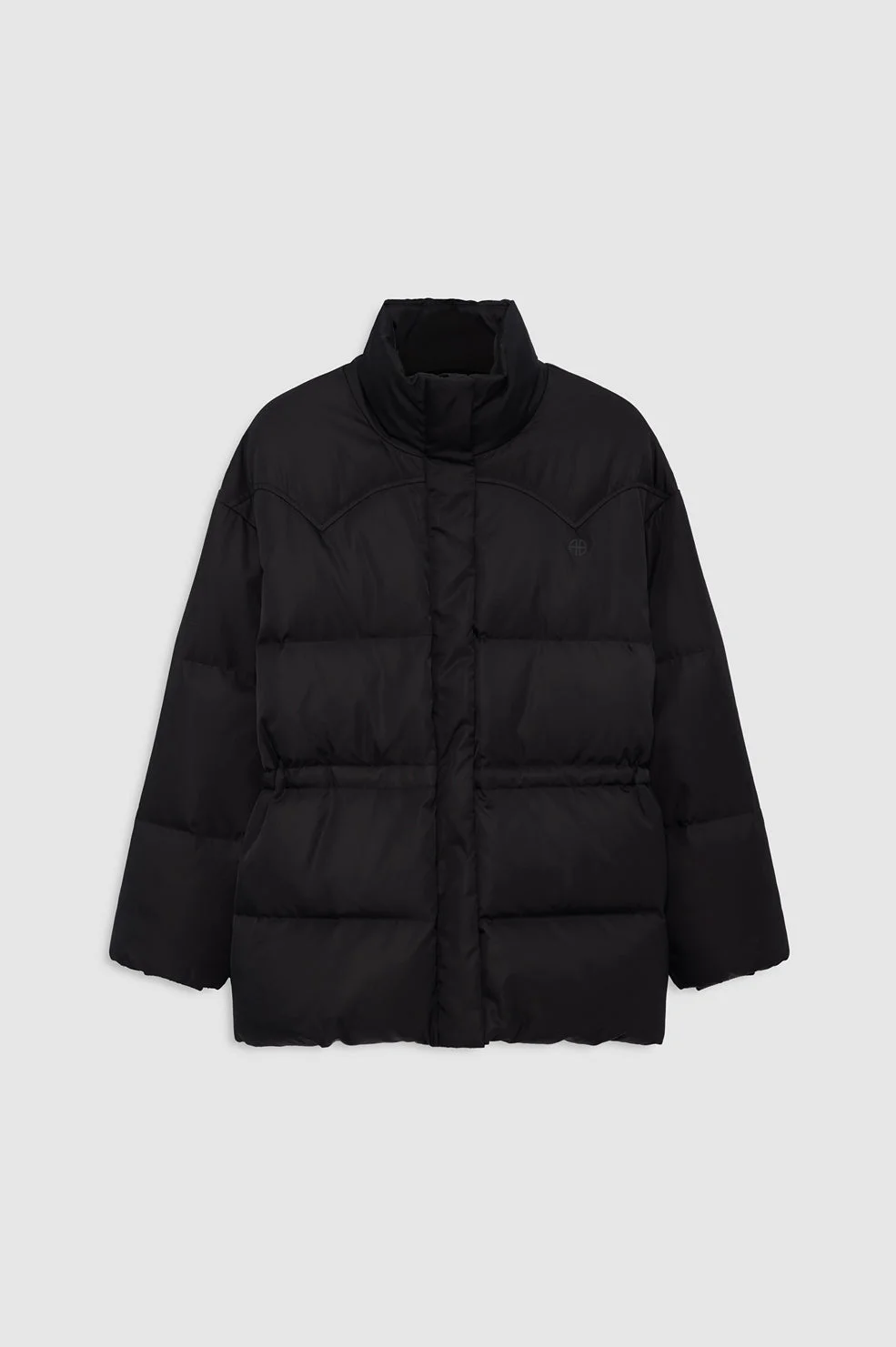 Oslo Long Puffer - Black - 1