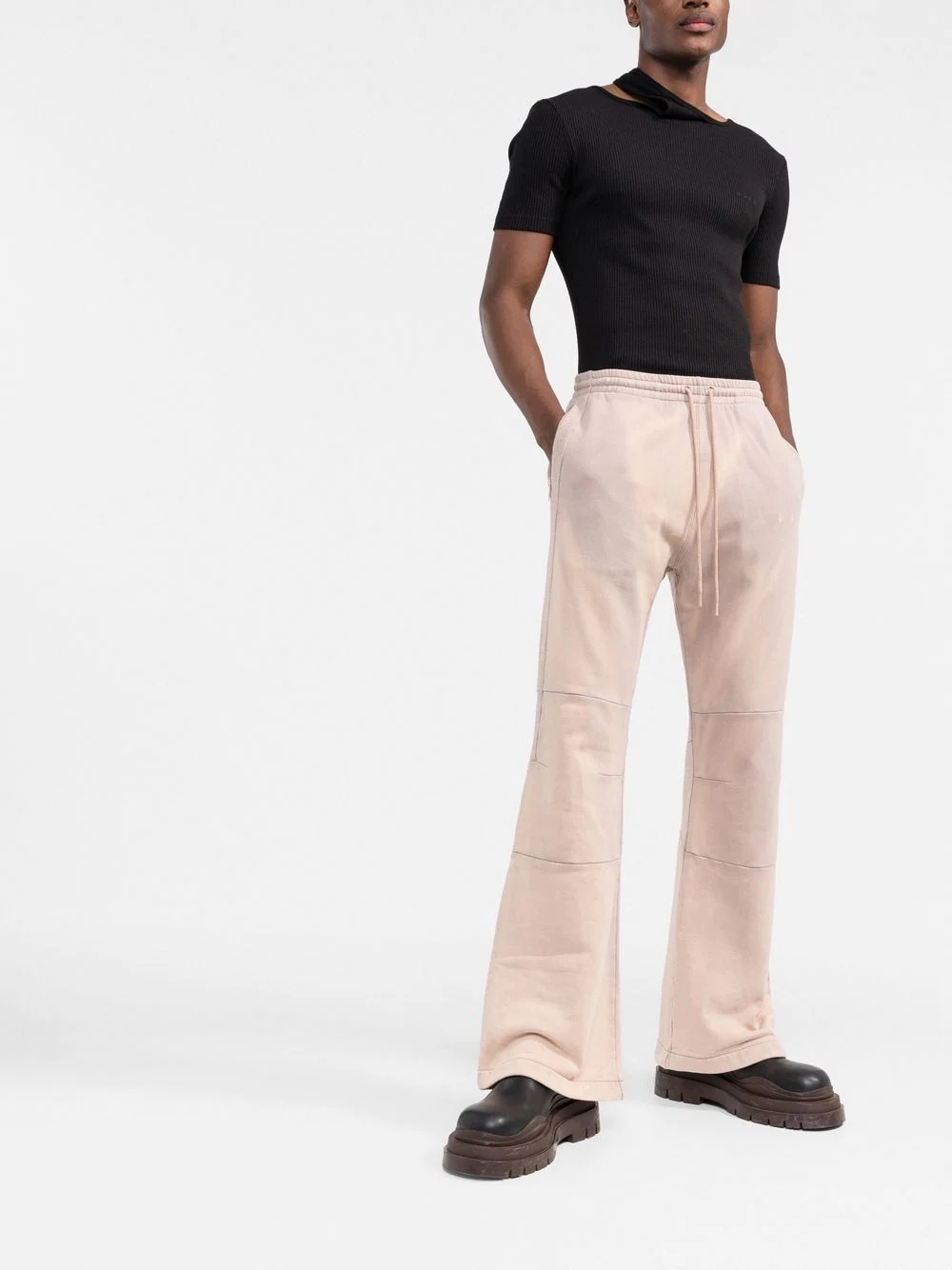 Laundry panelled cotton track pants - 2