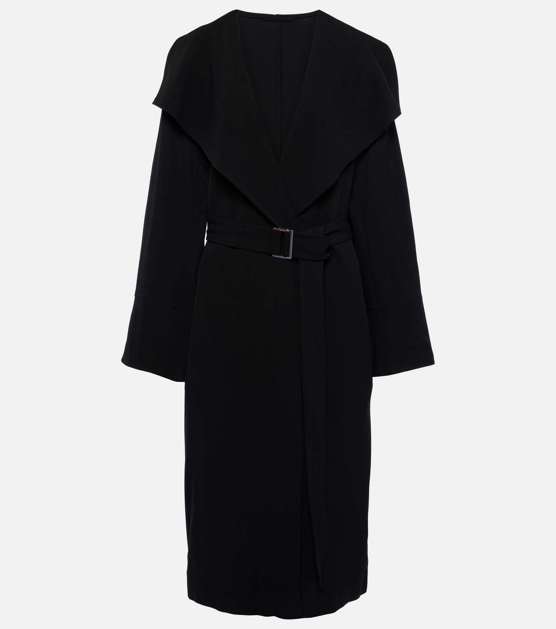 Oversized twill coat - 1