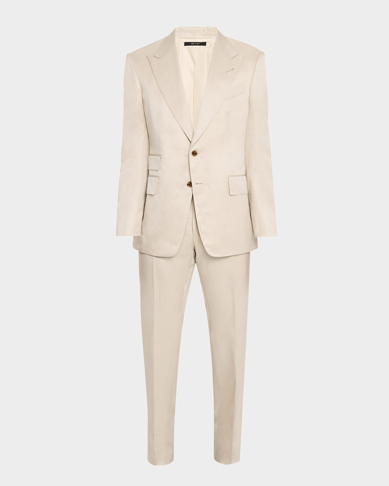 Men's Shelton Silk Twill Suit 1