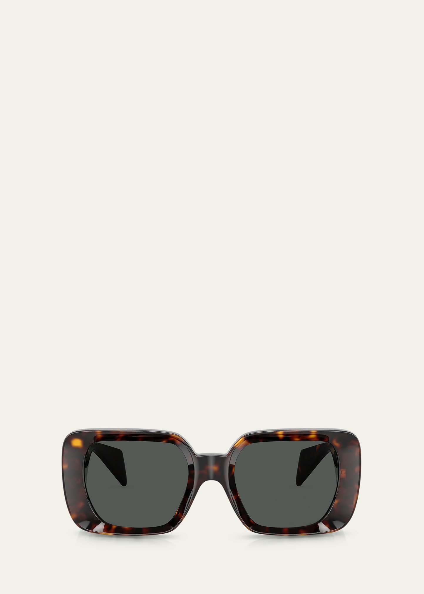 Medusa Square Plastic Sunglasses - 1