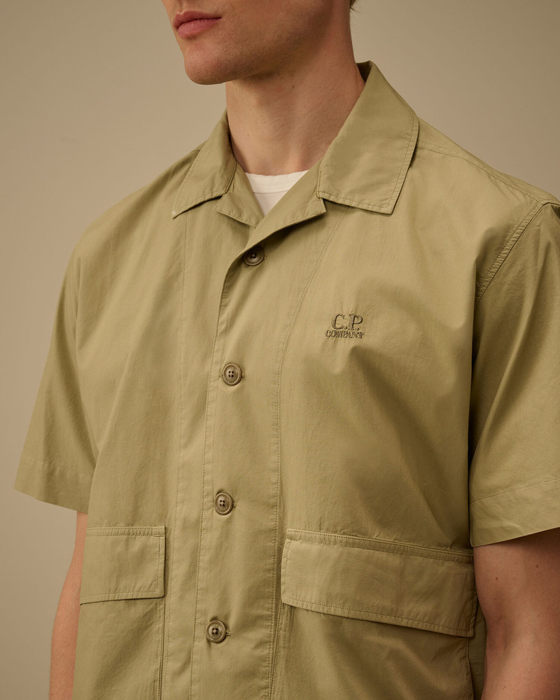 Popeline Boxy Short Sleeve Shirt 5