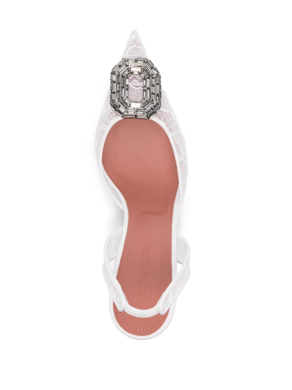 90mm Camelia slingback pumps - 4